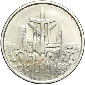 100,000 PLN 1990 Solidarity - TYPE B