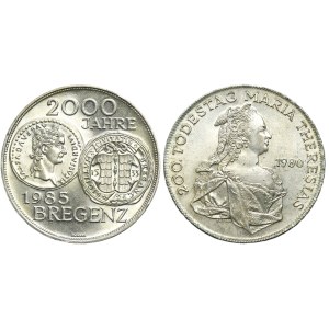 Set, Austria, Second Republic, 500 Schilling (2 pcs.)