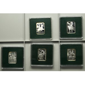Zestaw, 10 złotych 2006-2011 (5 szt.)