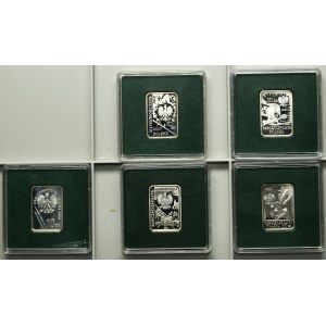 Zestaw, 10 złotych 2006-2011 (5 szt.)