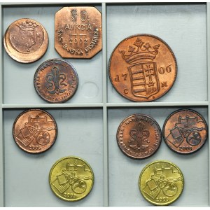 Set, Slovakia, Token 1999-2005 (9 pcs.)