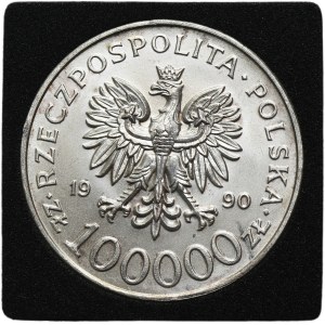 100.000 złotych 1990 Solidarność - TYP A