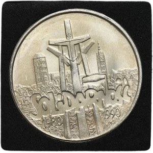 100,000 PLN 1990 Solidarity - TYPE A