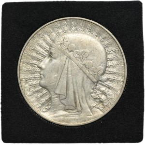 Head of a Woman, 10 zloty Warsaw 1933