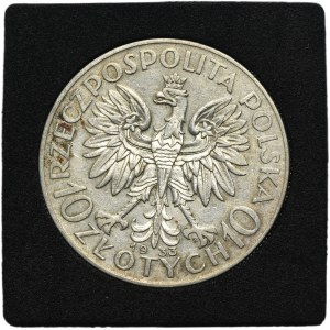 Head of a Woman, 10 zloty Warsaw 1933