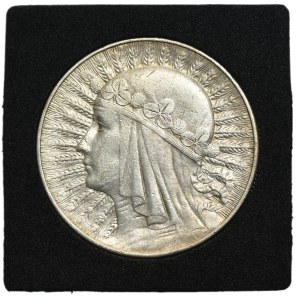 Head of a Woman, 10 zloty Warsaw 1933