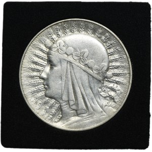 Head of a Woman, 10 zloty Warsaw 1933