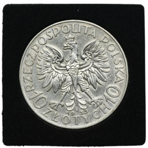 Head of a Woman, 10 zloty Warsaw 1933