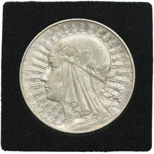 Head of a Woman, 10 zloty Warsaw 1933