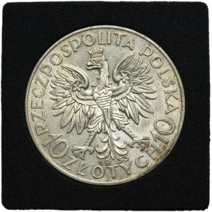 Head of a Woman, 10 zloty Warsaw 1933