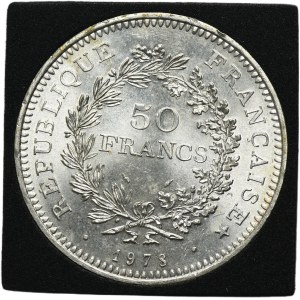 France, V Republic, 50 Francs Paris 1978 - Hercules