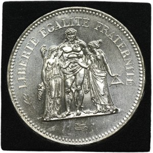 France, V Republic, 50 Francs Paris 1978 - Hercules