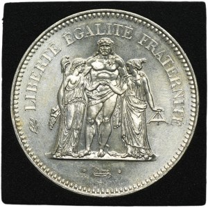 France, V Republic, 50 Francs Paris 1978 - Hercules