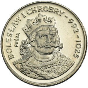 PRÓBA NIKIEL, 50 złotych 1980 Bolesław I Chrobry