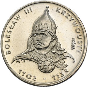 PRÓBA NIKIEL, 50 złotych 1982 Bolesław III Krzywousty