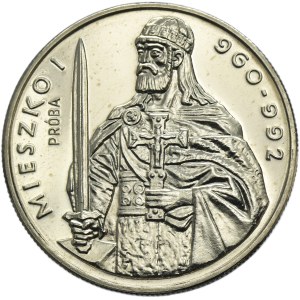 PRÓBA NIKIEL, 50 złotych 1979 Mieszko I - półpostać