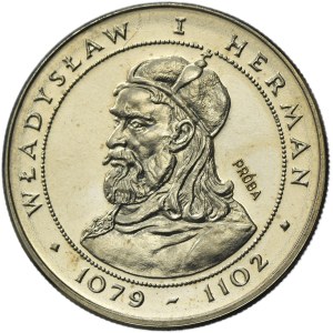 SAMPLE OF NIKIEL, 50 gold 1981 Wladyslaw I Herman