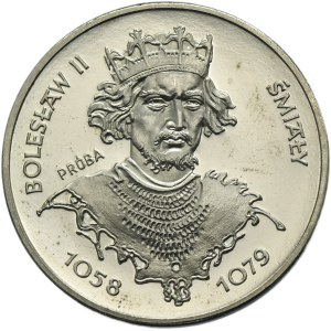 PRÓBA NIKIEL, 200 złotych 1981 Bolesław II Śmiały - popiersie