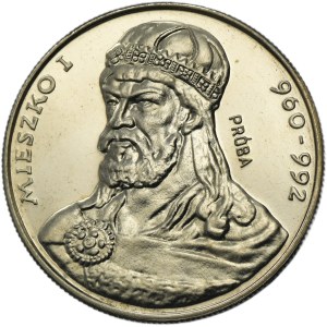 PRÓBA NIKIEL, 50 złotych 1979 Mieszko I - popiersie