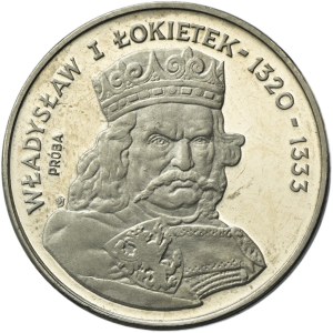 PRÓBA NIKIEL, 500 złotych 1986 Władysław I Łokietek