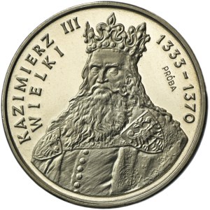 SAMPLE OF NICHOLS, 500 gold 1987 Casimir III the Great