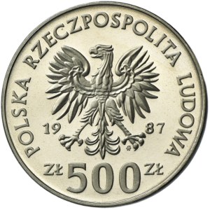 SAMPLE OF NICHOLS, 500 gold 1987 Casimir III the Great