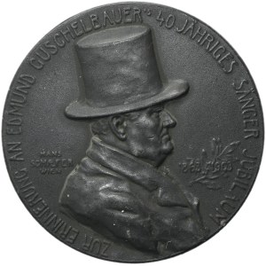 Austria, Medal for the 40th Anniversary of Edmund Guschelbauer's Work 1903