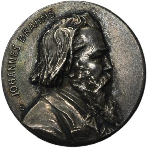 Austria, Johannes Brahms Medal 1897