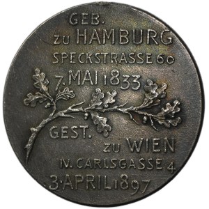 Austria, Johannes Brahms Medal 1897