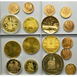 Set, Austria, Commemorative Coins and Medals (17 pcs.)