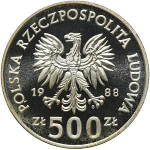 500 zloty 1988 Jadwiga