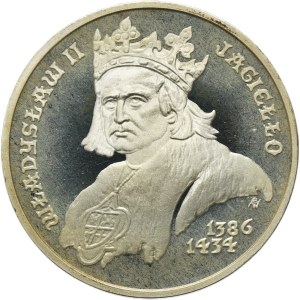 5 000 zlatých 1989 Vladislav II Jagiello, poprsí