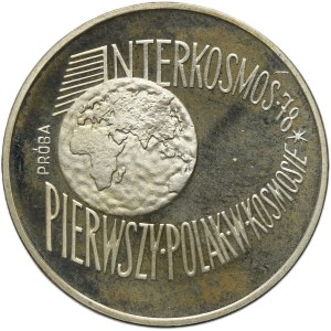 PRÓBA, 100 złotych 1978 Interkosmos, Pierwszy Polak w Kosmosie