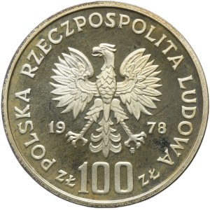 PRÓBA, 100 złotych 1978 Interkosmos, Pierwszy Polak w Kosmosie