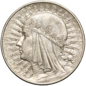 Head of a Woman, 10 zloty Warsaw 1933