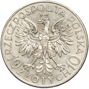 Head of a Woman, 10 zloty Warsaw 1933