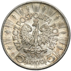 Pilsudski, 5 zloty 1936