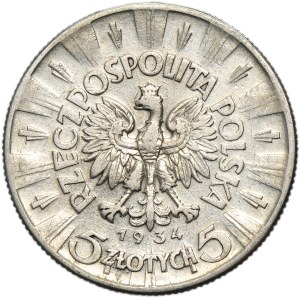 Pilsudski, 5 gold 1934