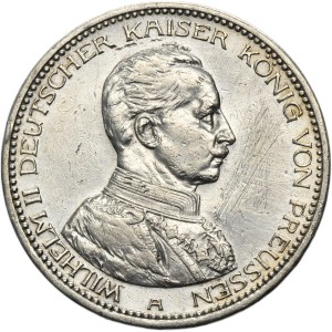 Germany, Kingdom of Prussia, Wilhelm II, 5 Mark Berlin 1913 A