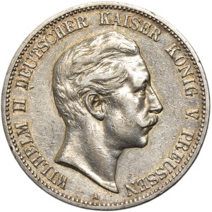 Germant, Kingdom of Prussia, Wilhelm II, 5 Mark Berlin 1903 A