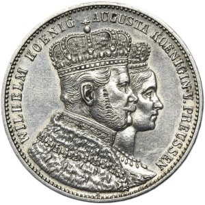 Germany, Kingdom of Prussia, Wilhelm I, Crown Thaler Berlin 1861