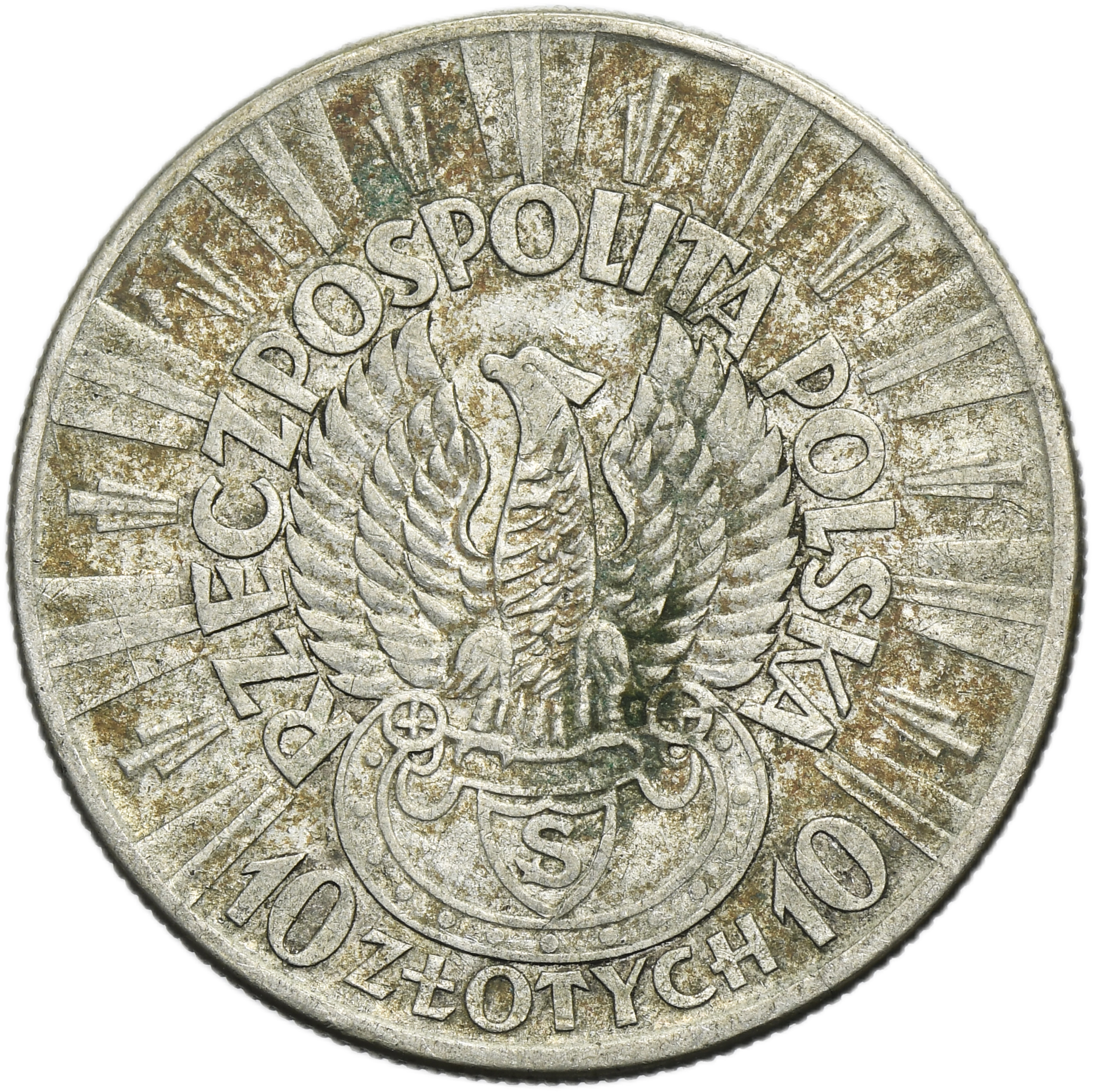 Piłsudski Strzelecki, 10 złotych 1934 - インターネットオークション / オンライン入札 - 価格 -  OneBid