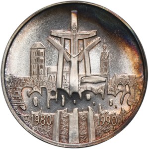 100.000 złotych 1990 Solidarność - TYP A