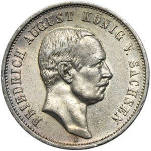 Germany, Kingdom of Saxony, Friedrich August III, 3 Mark Muldenhütten 1909 E