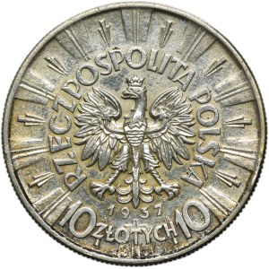 Piłsudski, 10 zloty 1937