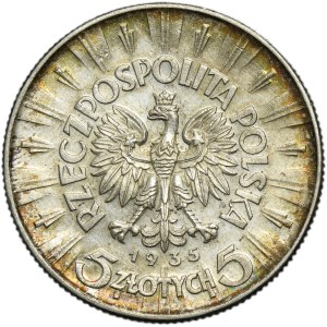 Pilsudski, 5 zloty 1935