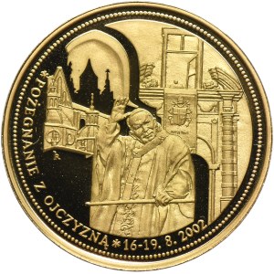 Medal John Paul II Farewell to the Homeland 2002