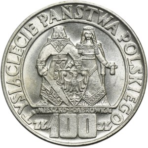 100 zloty 1966 Mieszko and Dabrowka