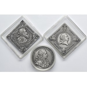 Set, COPY, 400th Anniversary of the Bydgoszcz Mint, Opening of the New Mint Building and Thaler (3 pieces).