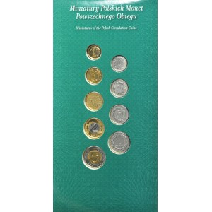 Set, Miniatures of Polish Coins of General Circulation 2008